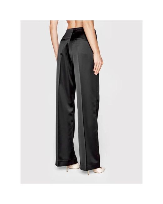 Calvin Klein Black Wide Trousers