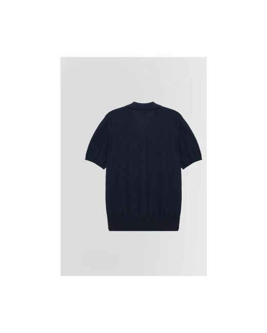 Alpha Studio Polo Hemden in het Blue voor heren