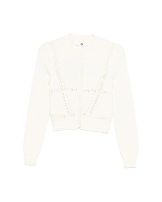 Cardigans Ermanno Scervino de color White
