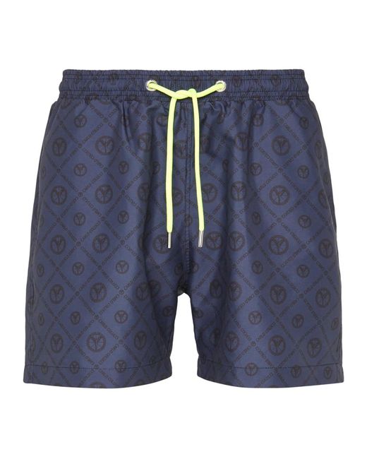 carlo colucci Beachwear in het Blue voor heren