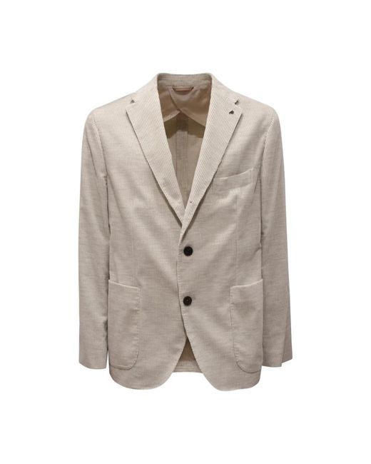 Peserico Brown Blazers for men