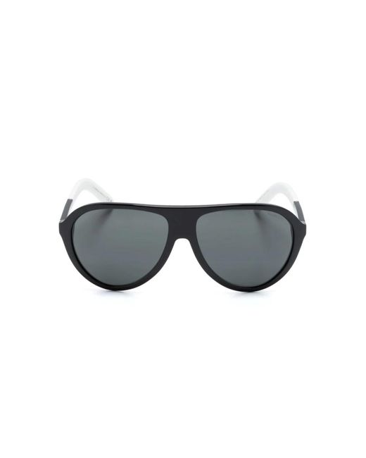 Moncler Gray Stilvolle sonnenbrille mit zubehör