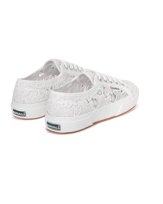 Superga Macrame Schuhe Für Maximalen Komfort in White für Herren