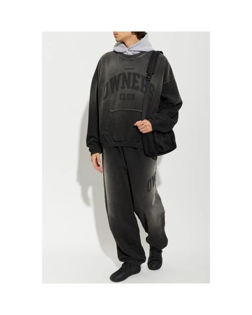 Sweatpants Represent de hombre de color Black