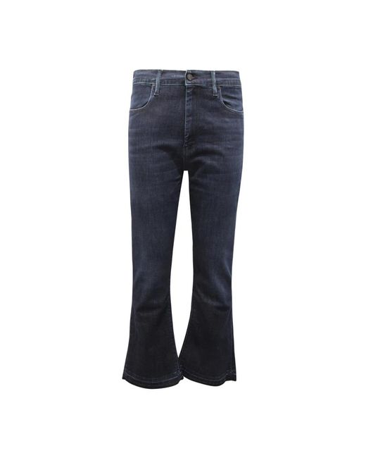CYCLE Kate Crop Bootcut Broek in het Blue
