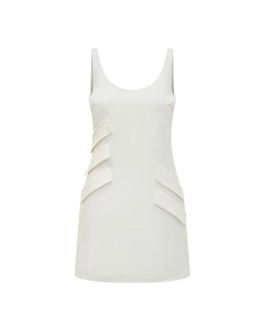Versace Kleedjes ,Wit ,Short Kleedjes in het White