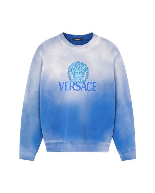 Versace Blue Sweatshirts for men