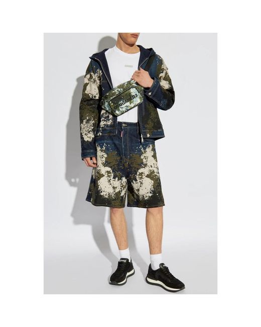 DSquared² Denim Jas Met Capuchon in het Blue voor heren