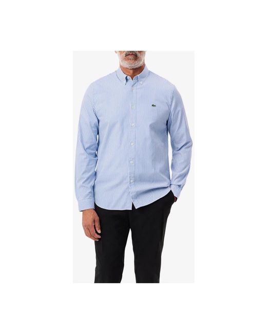 Lacoste Blue Casual Shirts for men