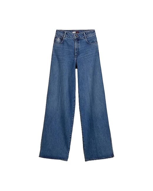 Tommy Hilfiger Blue Wide Jeans