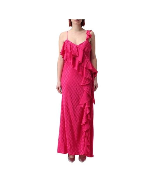 MSGM Pink Maxi Dresses