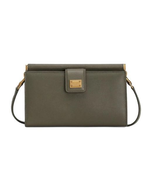 Dolce & Gabbana Green Cross Body Bags