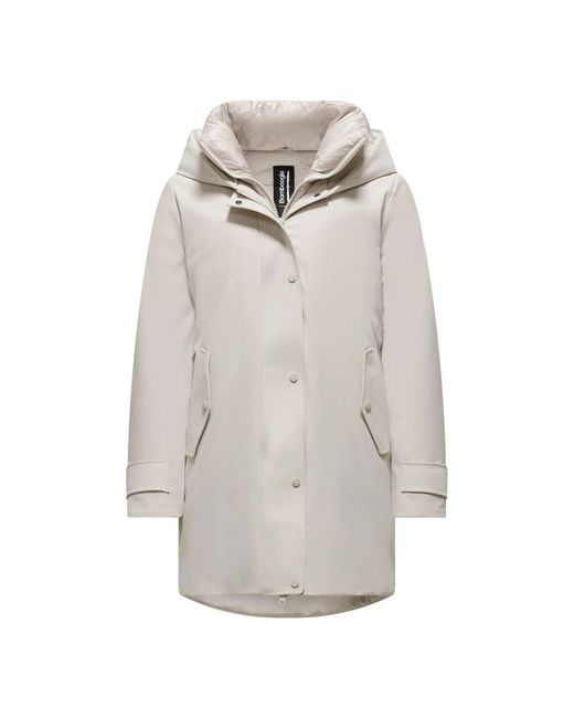 Parkas di Bomboogie in Gray