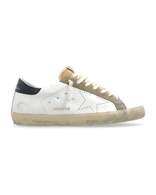 Golden Goose Deluxe Brand White Sneakers for men
