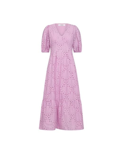 co'couture Purple Midi Dresses