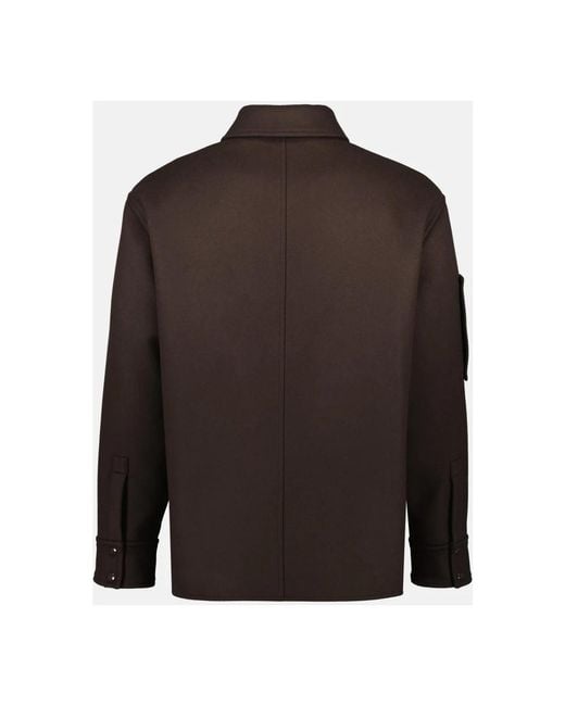 Courreges Brown Light Jackets for men