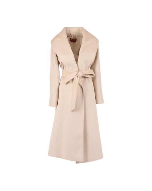 Max Mara Cappotto Spiga in het Natural