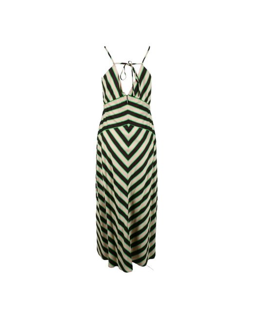 MSGM Kleedjes ,Veelkleurig ,Damesjurk in het Green