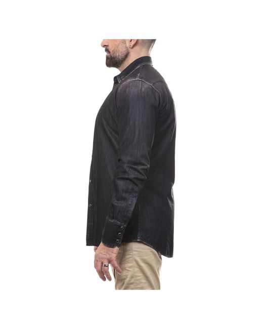 DSquared² Overhemden ,Zwart ,Zwarte Overhemd 900 in het Black voor heren