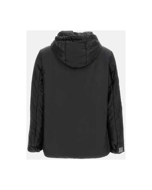Max Mara Capuchonjack Met Vulling in het Black