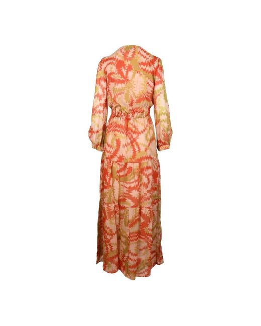 Dondup Maxi Dresses in het Orange