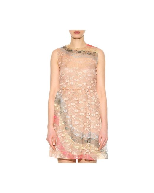 Dresses > day dresses > short dresses RED Valentino en coloris Brown