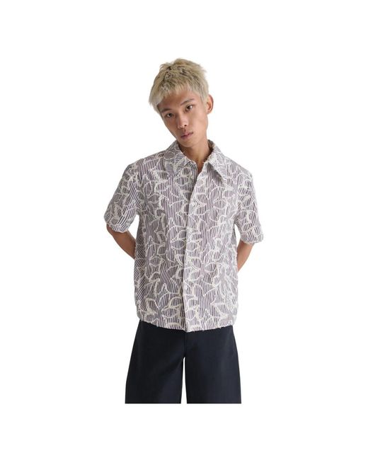 Séfr Gray Short Sleeve Shirts for men