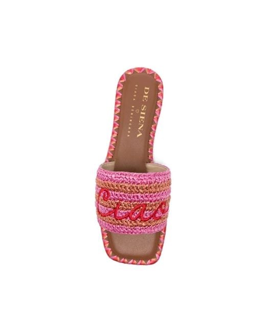 Giada Benincasa Pink Sliders