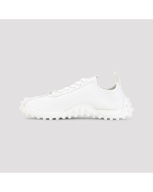 AMI Weiße Ledersneakers Für Männer in White für Herren