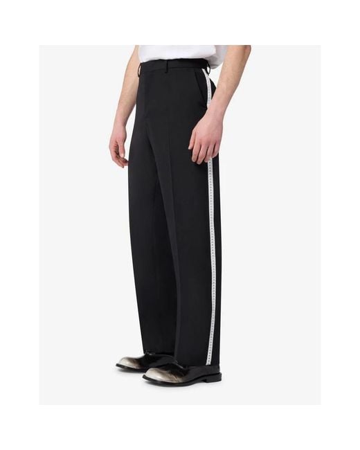 Moschino Black Suit Trousers for men