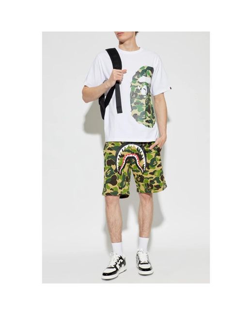 A Bathing Ape Blue T-Shirts for men