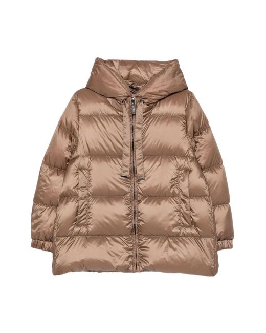 Max Mara Winter Jackets in het Brown