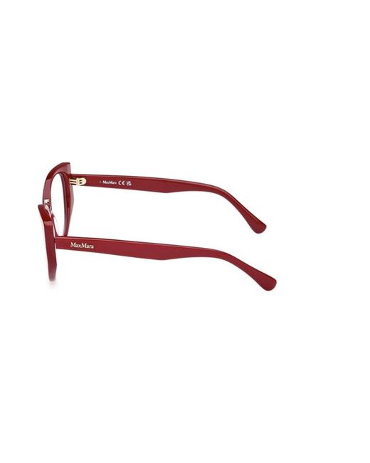 Max Mara Red Glasses