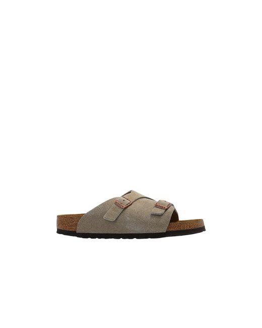 Birkenstock Brown Sliders