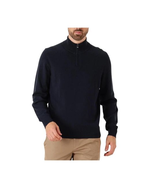 Boss Hemarlo Half-Zip Pullover in Black für Herren