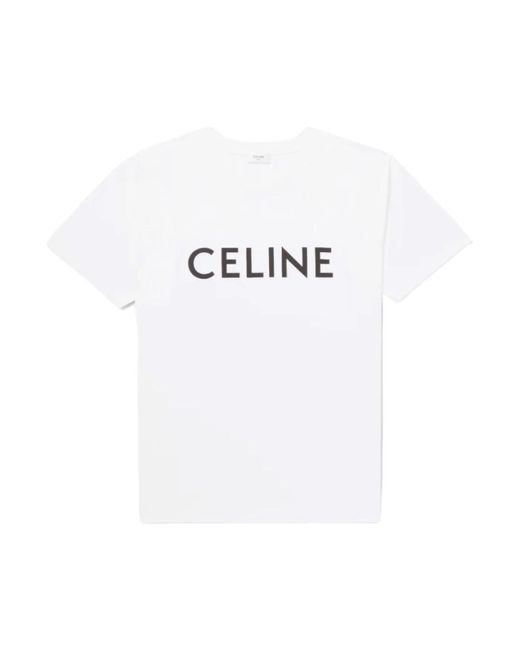 Céline White T-Shirts for men