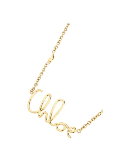 Chloé Metallic Necklaces