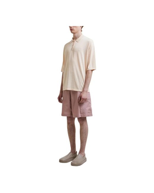Hevò Natural Polo Shirts for men