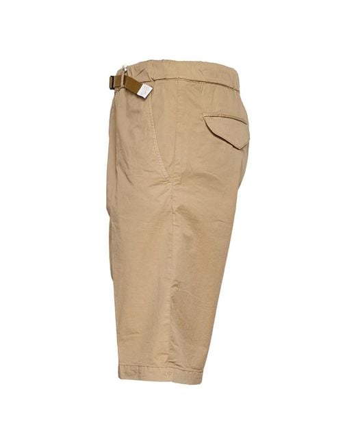 White Sand Natural Casual Shorts for men