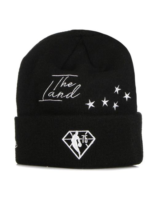 KTZ Black Beanies for men