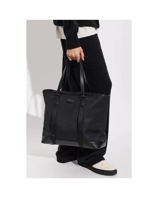 Tod's Tasche Mit 'Medium' Logo in Black für Herren
