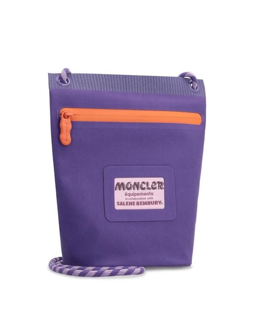 Moncler Purple Cross Body Messenger for men