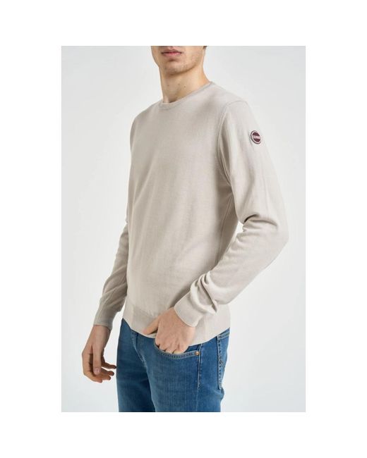 Colmar Gray Round-Neck Knitwear for men