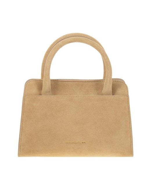 Fabiana Filippi Brown Handbags