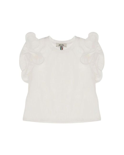Blouses & shirts > blouses Dixie en coloris White