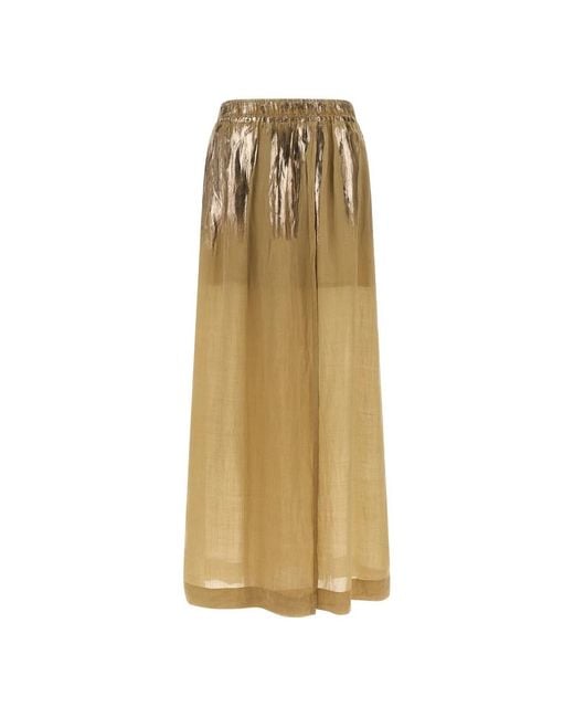 Nude Natural Maxi Skirts