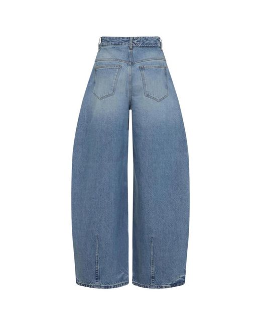 Jacquemus Blue Loose Fit Jeans