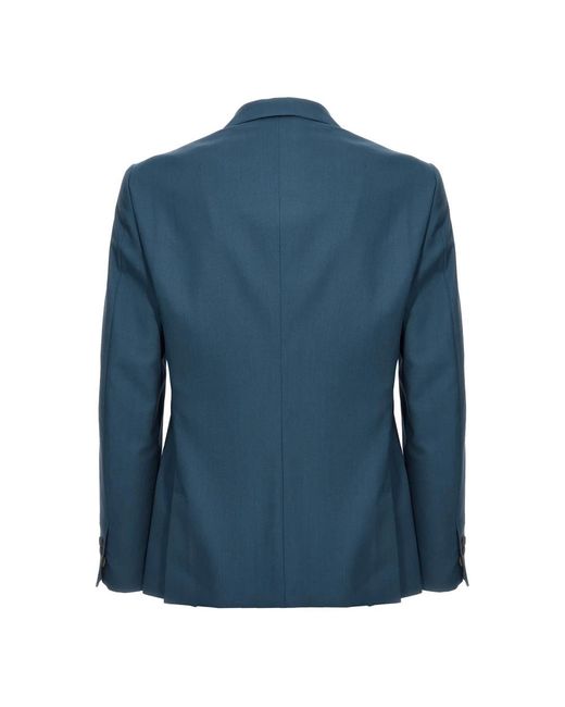 Maurizio Miri Blue Blazers for men