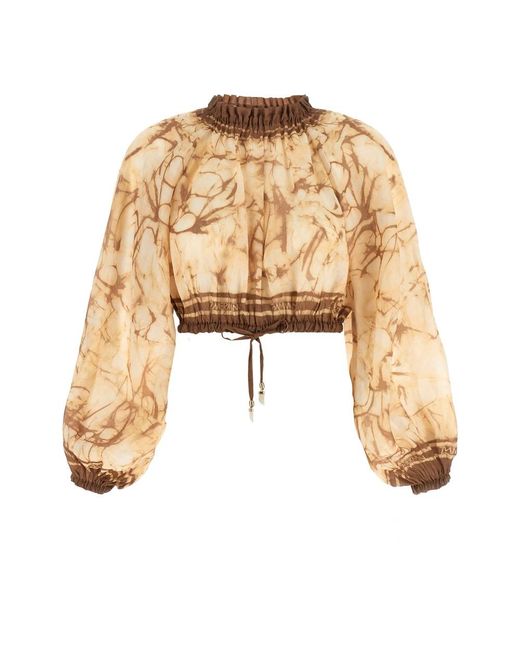 Zimmermann Natural Blouses