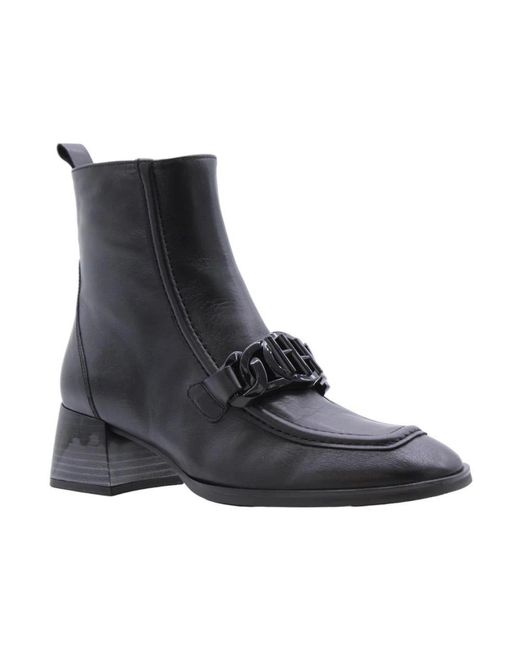 Hispanitas Black Heeled Boots